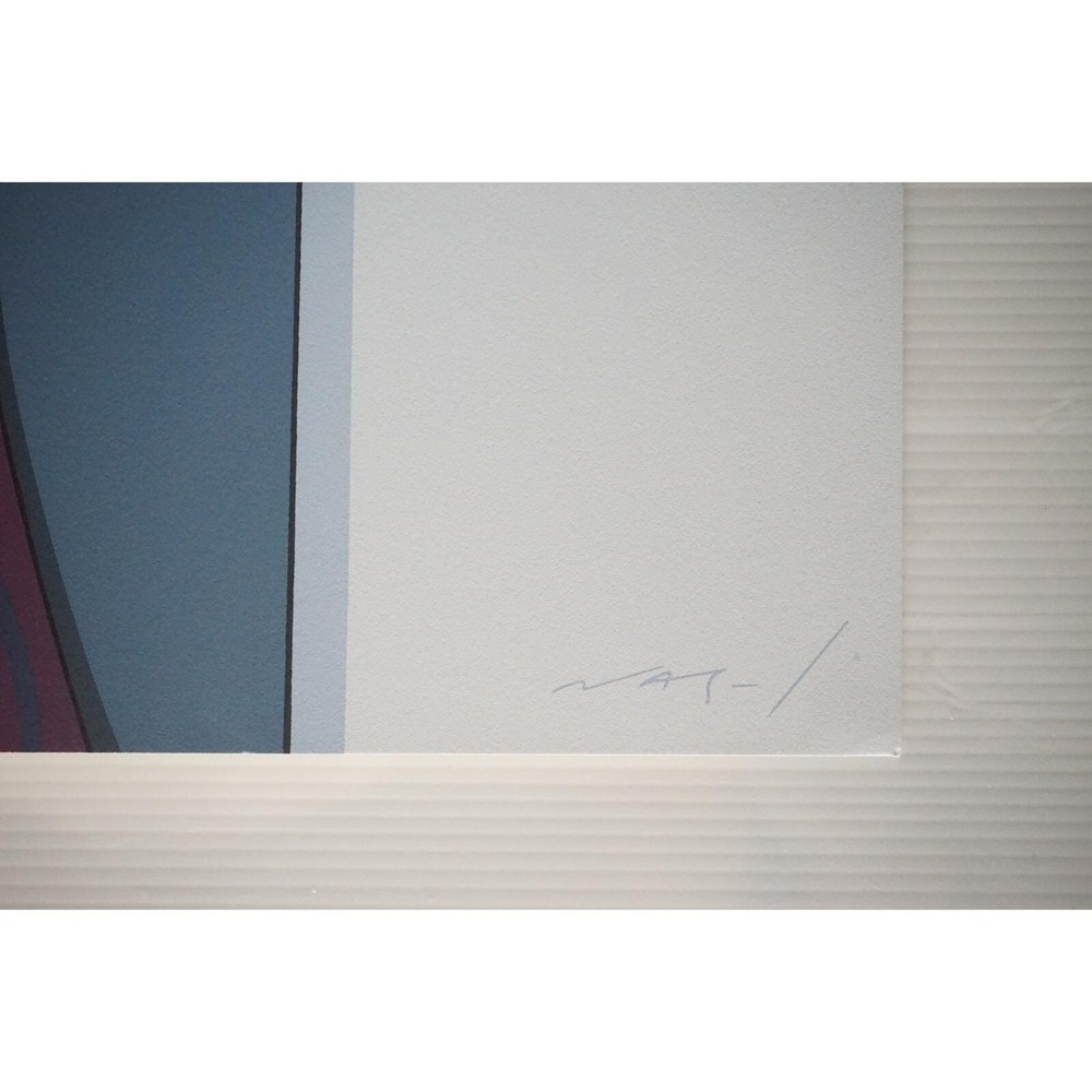 Rare Vintage Patrick Nagel - Yochum Kay Silk Screen Print - Mirage Serigraph - Picture 3 of 4